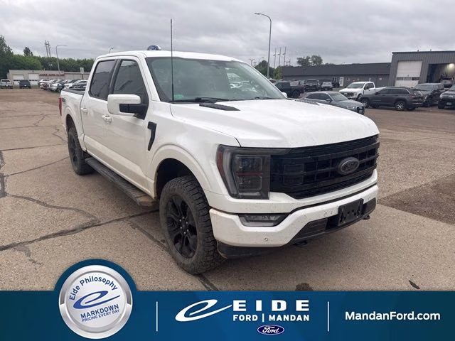 2022 White Metallic Ford F-150 Lariat 4X4 Truck