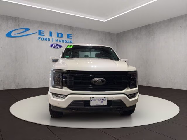 2022 White Metallic Ford F-150 Lariat 4X4 Truck