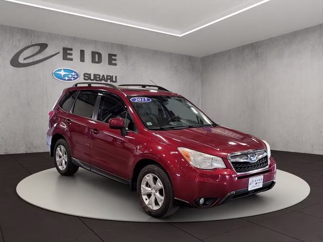 2015 Venetian Red Pearl Subaru Forester 2.5i Limited AWD SUV