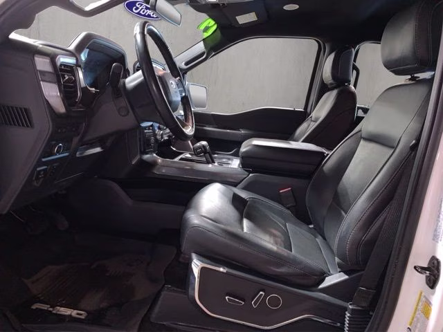 2022 White Metallic Ford F-150 Lariat 4X4 Truck