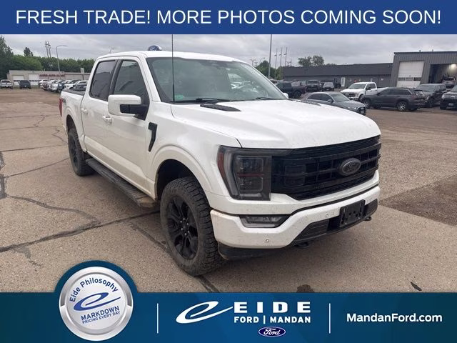 2022 White Metallic Ford F-150 Lariat 4X4 Truck