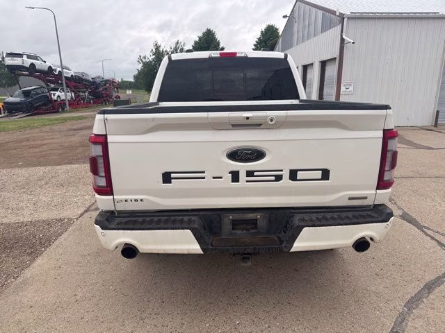 2022 White Metallic Ford F-150 Lariat 4X4 Truck
