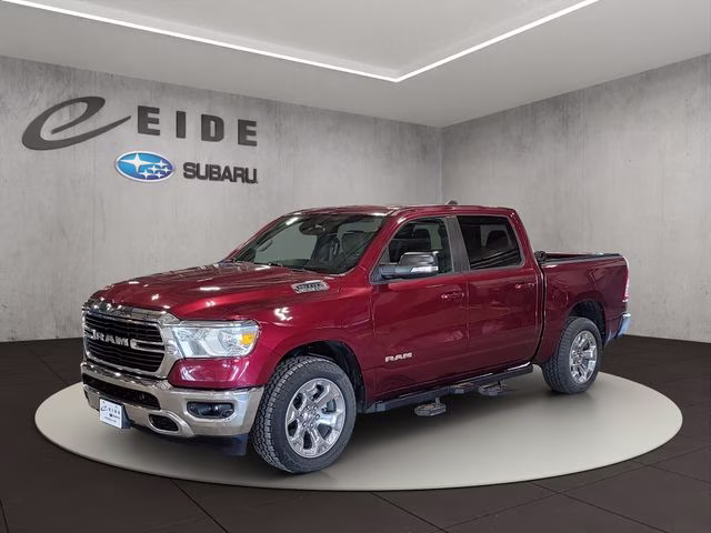 2021 Delmonico Red Pearlcoat Ram 1500 Big Horn/Lone Star 4X4 Truck