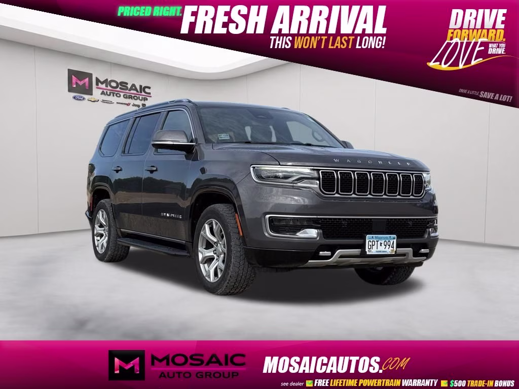 2022 Baltic Gray Metallic Clearcoat Jeep Wagoneer Series II 4X4 SUV