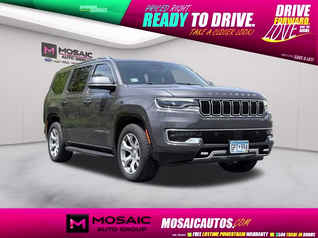 2022 Baltic Gray Metallic Clearcoat Jeep Wagoneer Series II 4X4 SUV