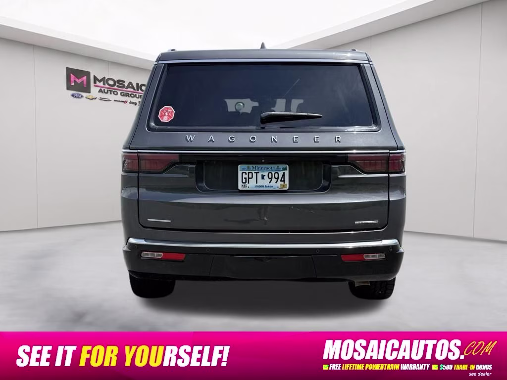 2022 Baltic Gray Metallic Clearcoat Jeep Wagoneer Series II 4X4 SUV