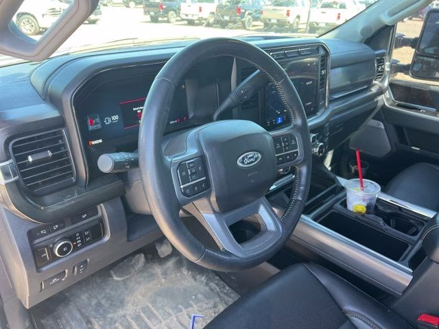 2024 Antimatter Blue Metallic Ford Super Duty F-250 SRW Lariat 4X4 Truck