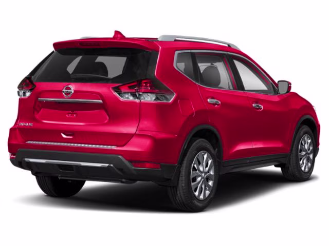 2017 Palatial Ruby Nissan Rogue SV AWD SUV