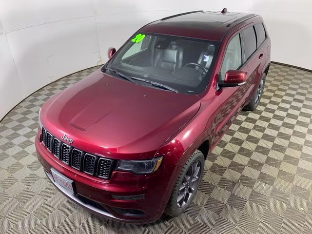 2020 Velvet Red Pearlcoat Jeep Grand Cherokee High Altitude 4X4 SUV