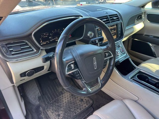 2018 Burgundy Lincoln Continental Select AWD Sedan