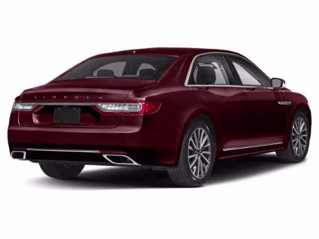 2018 Burgundy Lincoln Continental Select AWD Sedan