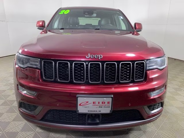 2020 Velvet Red Pearlcoat Jeep Grand Cherokee High Altitude 4X4 SUV