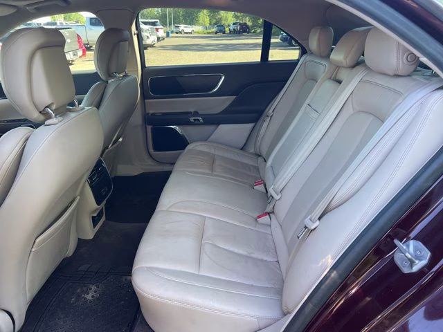 2018 Burgundy Lincoln Continental Select AWD Sedan