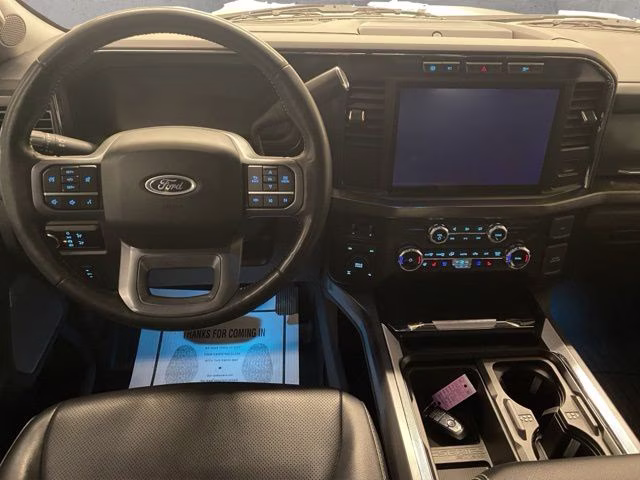 2024 Antimatter Blue Metallic Ford Super Duty F-250 SRW Lariat 4X4 Truck