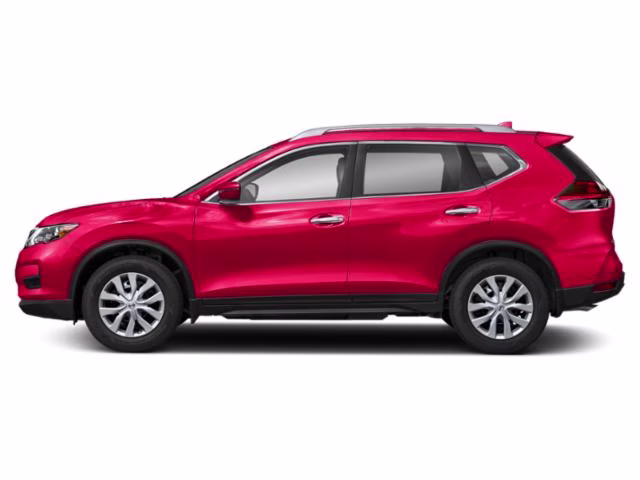 2017 Palatial Ruby Nissan Rogue SV AWD SUV