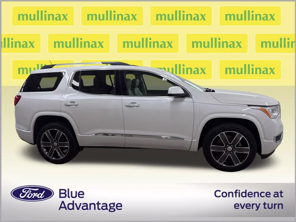 2018 White Frost Tricoat GMC Acadia Denali FWD SUV
