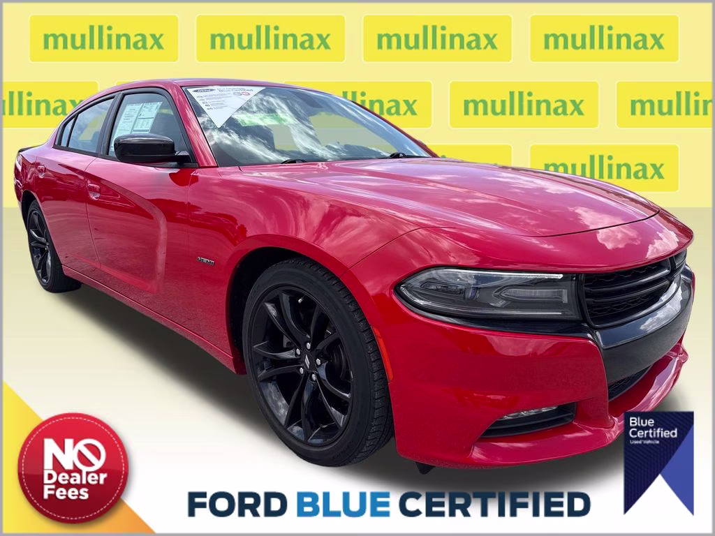 2017 Torred Clearcoat Dodge Charger R/T RWD Sedan