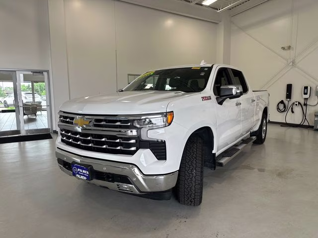 2024 Summit White Chevrolet Silverado 1500 LTZ 4X4 Truck