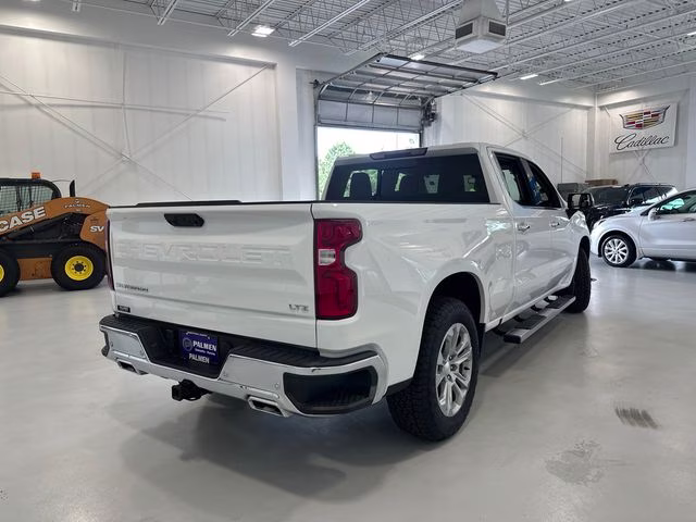 2024 Summit White Chevrolet Silverado 1500 LTZ 4X4 Truck