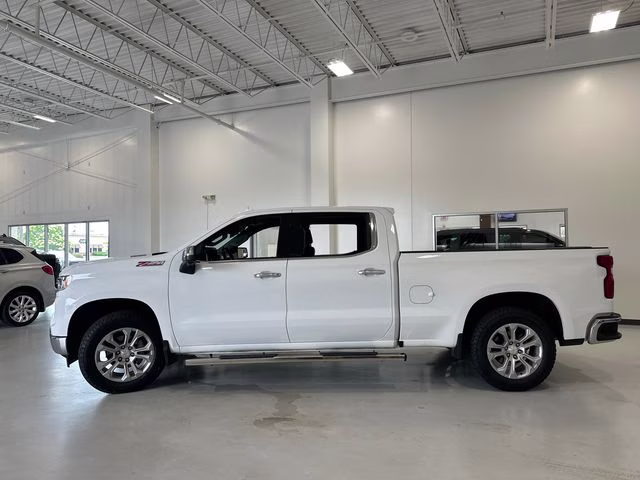 2024 Summit White Chevrolet Silverado 1500 LTZ 4X4 Truck