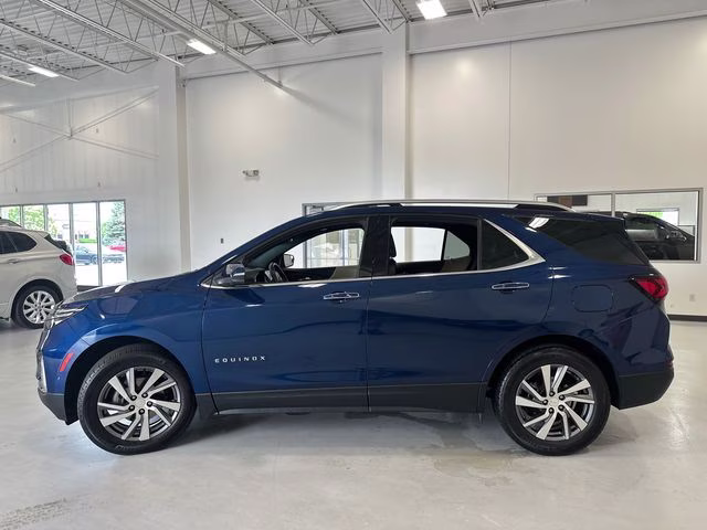 2022 Blue Glow Metallic Chevrolet Equinox Premier AWD SUV