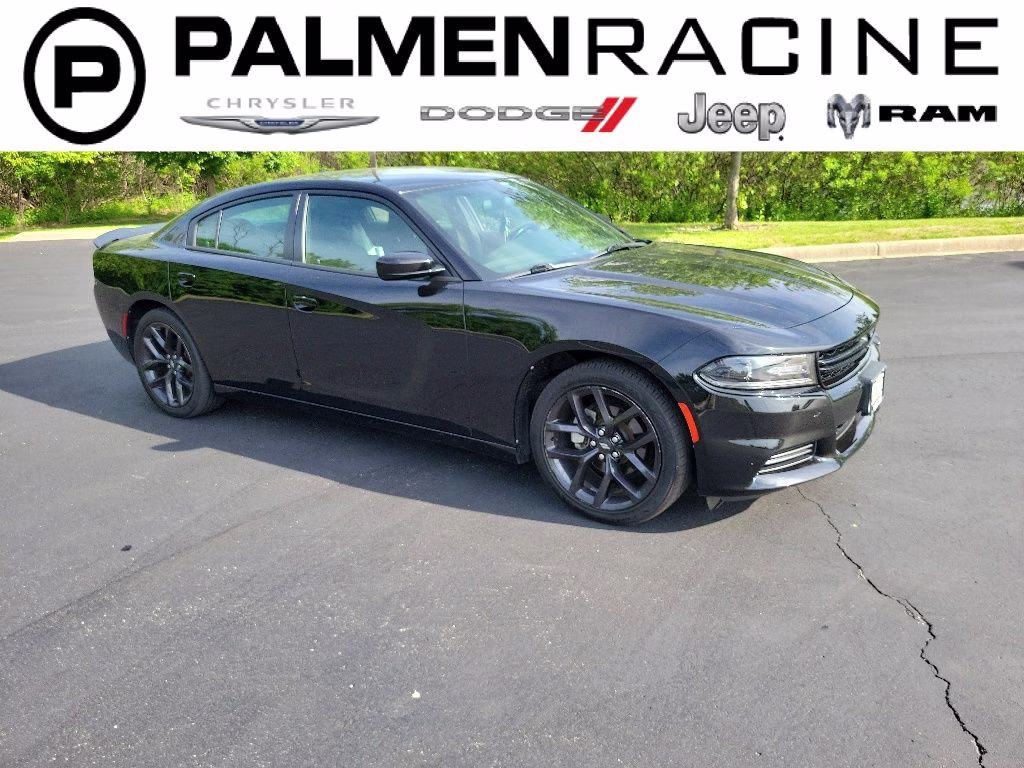 2021 Pitch Black Clearcoat Dodge Charger SXT RWD Sedan