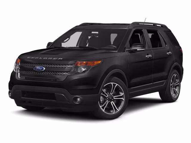 2014 Black Ford Explorer Sport 4X4 SUV
