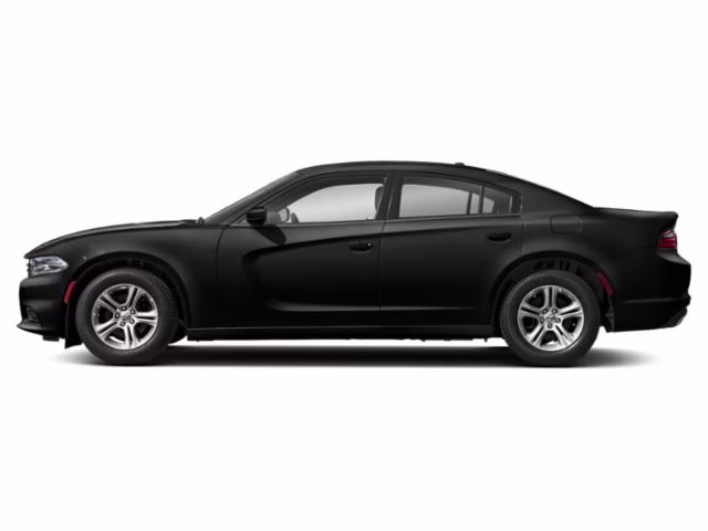 2021 Pitch Black Clearcoat Dodge Charger SXT RWD Sedan