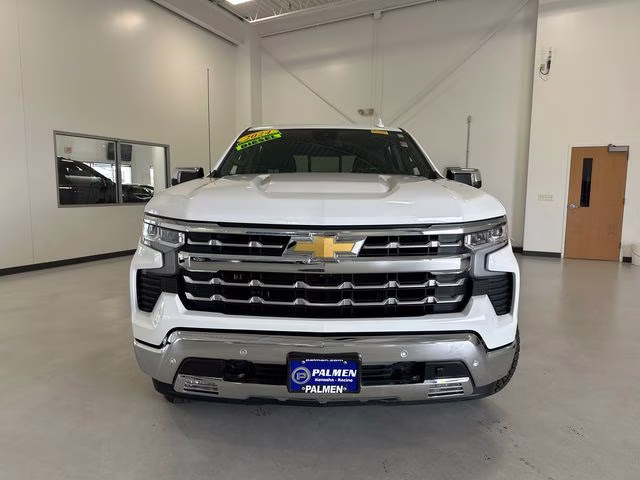 2024 Summit White Chevrolet Silverado 1500 LTZ 4X4 Truck