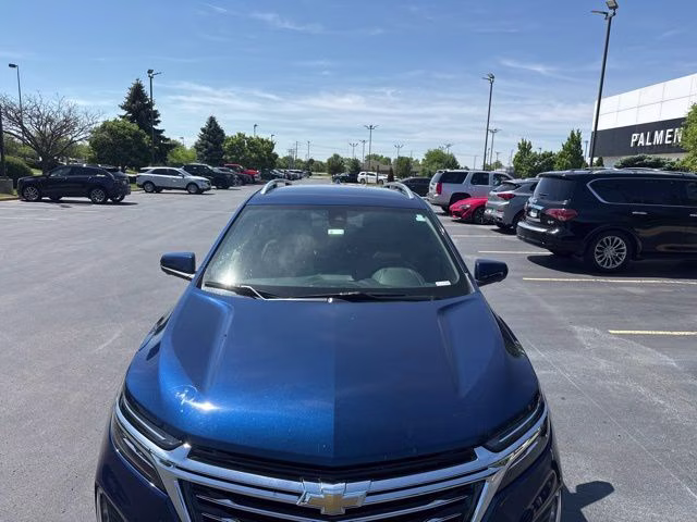 2022 Blue Glow Metallic Chevrolet Equinox Premier AWD SUV