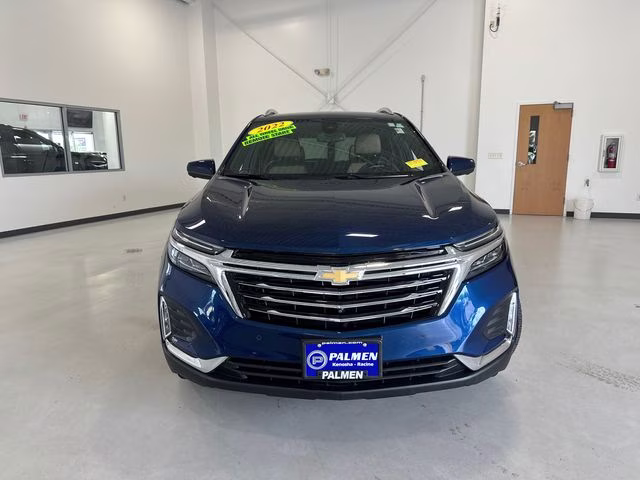 2022 Blue Glow Metallic Chevrolet Equinox Premier AWD SUV