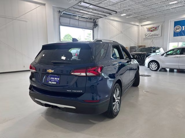2022 Blue Glow Metallic Chevrolet Equinox Premier AWD SUV