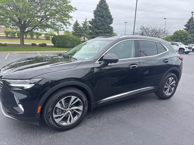2022 Ebony Twilight Metallic Buick Envision Essence FWD SUV