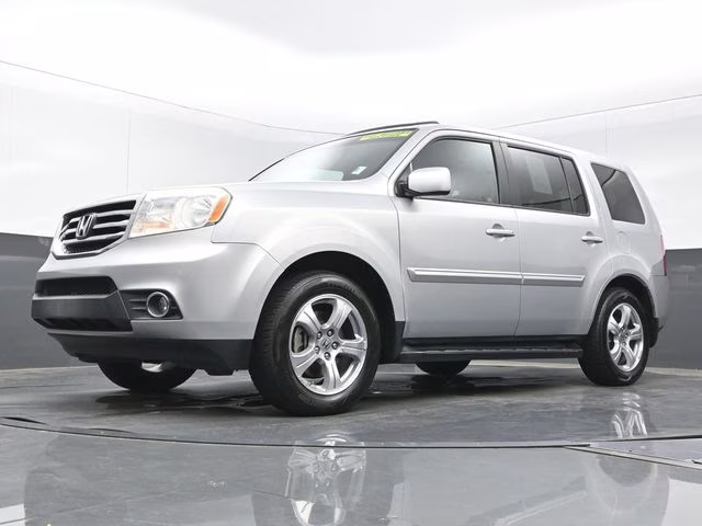 2012 Alabaster Silver Metallic Honda Pilot EX-L FWD SUV