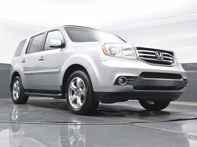 2012 Alabaster Silver Metallic Honda Pilot EX-L FWD SUV