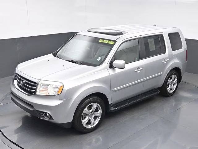 2012 Alabaster Silver Metallic Honda Pilot EX-L FWD SUV