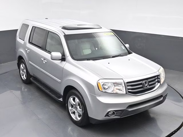 2012 Alabaster Silver Metallic Honda Pilot EX-L FWD SUV