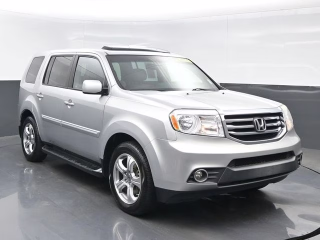 2012 Alabaster Silver Metallic Honda Pilot EX-L FWD SUV