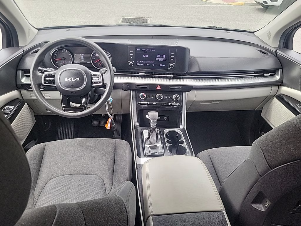 2022 Aurora Black Kia Carnival LX FWD Van