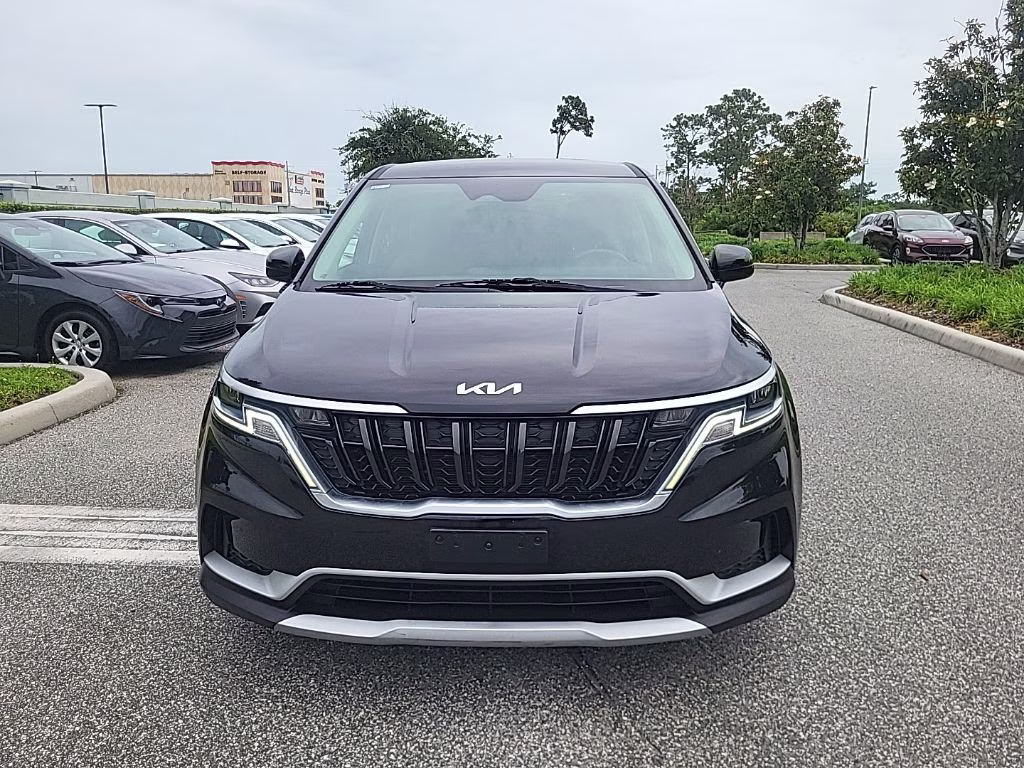 2022 Aurora Black Kia Carnival LX FWD Van