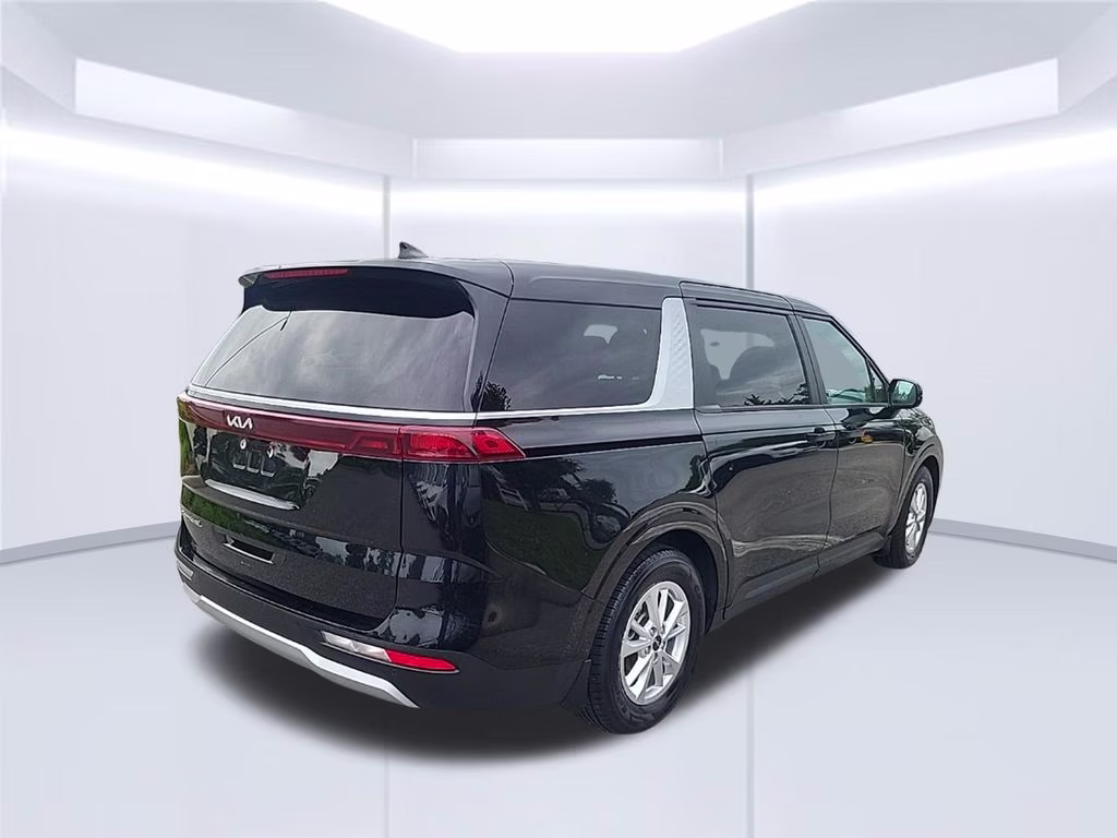 2022 Aurora Black Kia Carnival LX FWD Van