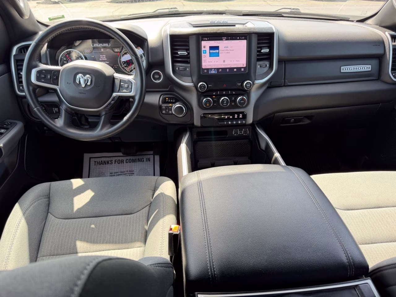2022 Patriot Blue Pearlcoat Ram 1500 Big Horn/Lone Star 4X4 Truck