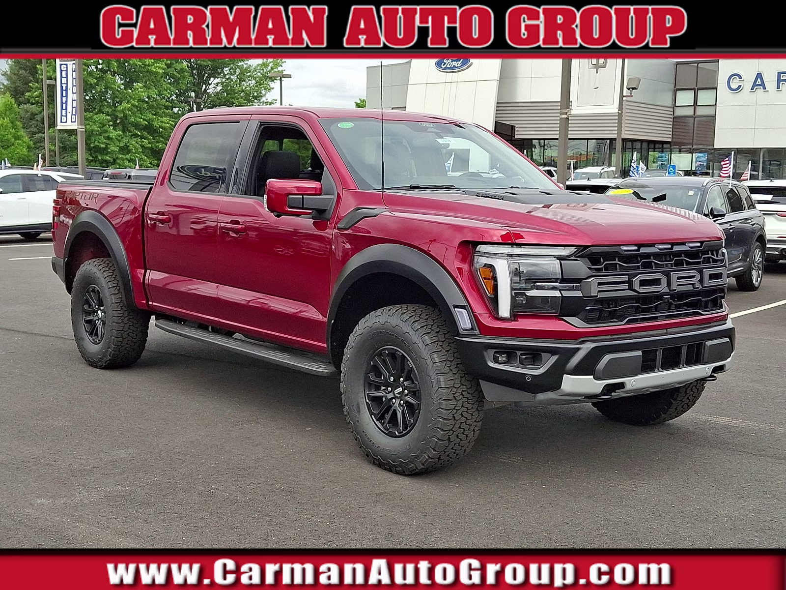 2026 Ruby Red Metallic Tinted Clearcoat - RR Ford F-150 Raptor 4X4