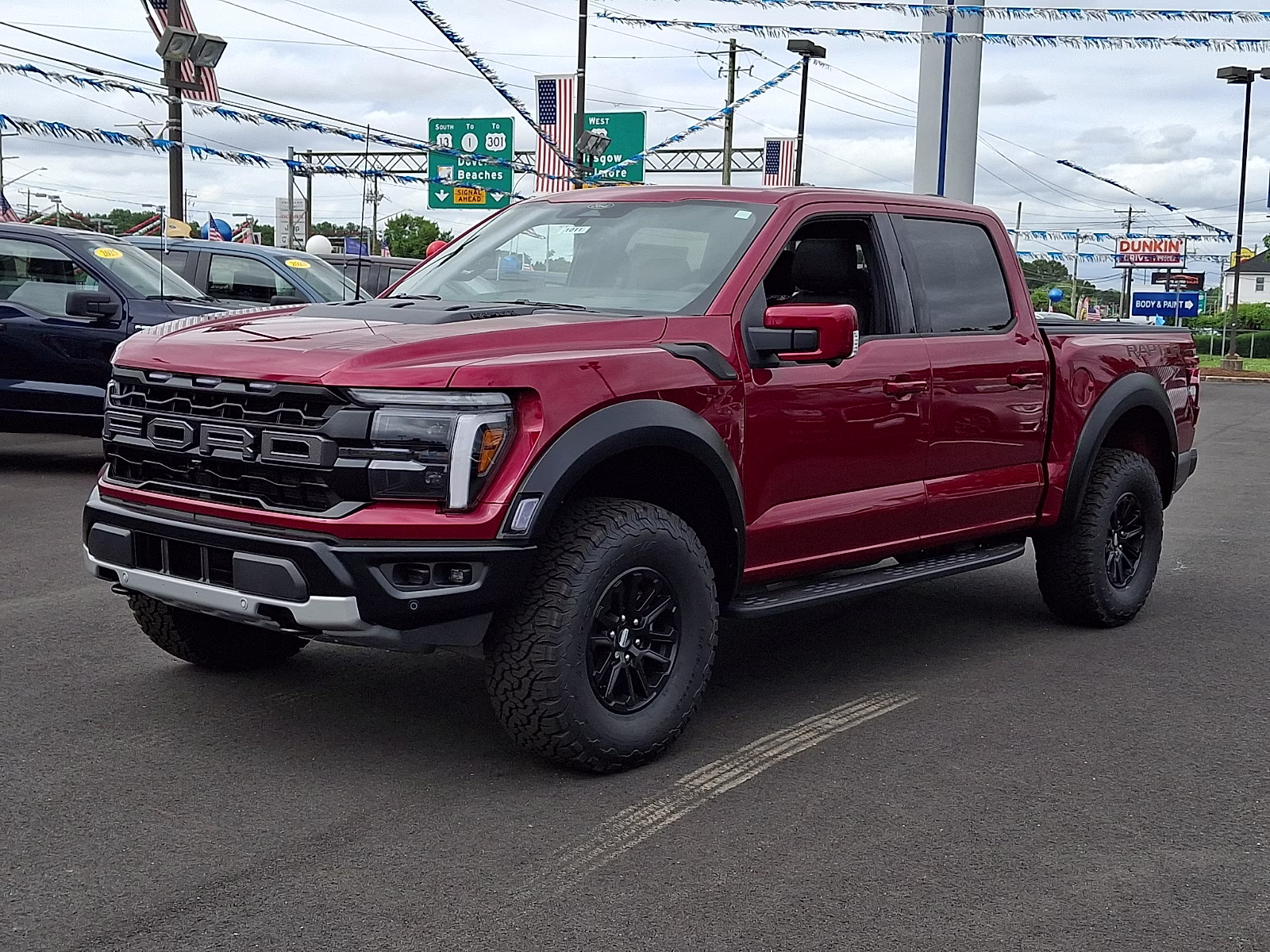 2026 Ruby Red Metallic Tinted Clearcoat - RR Ford F-150 Raptor 4X4