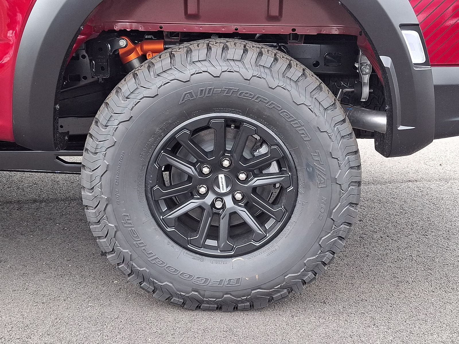 2026 Ruby Red Metallic Tinted Clearcoat - RR Ford F-150 Raptor 4X4