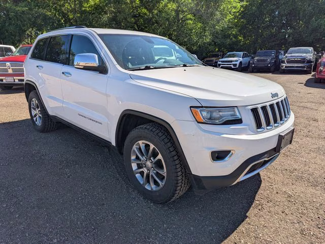 2015 Bright White Clearcoat Jeep Grand Cherokee Limited 4X4 SUV