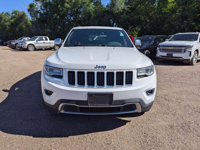 2015 Bright White Clearcoat Jeep Grand Cherokee Limited 4X4 SUV