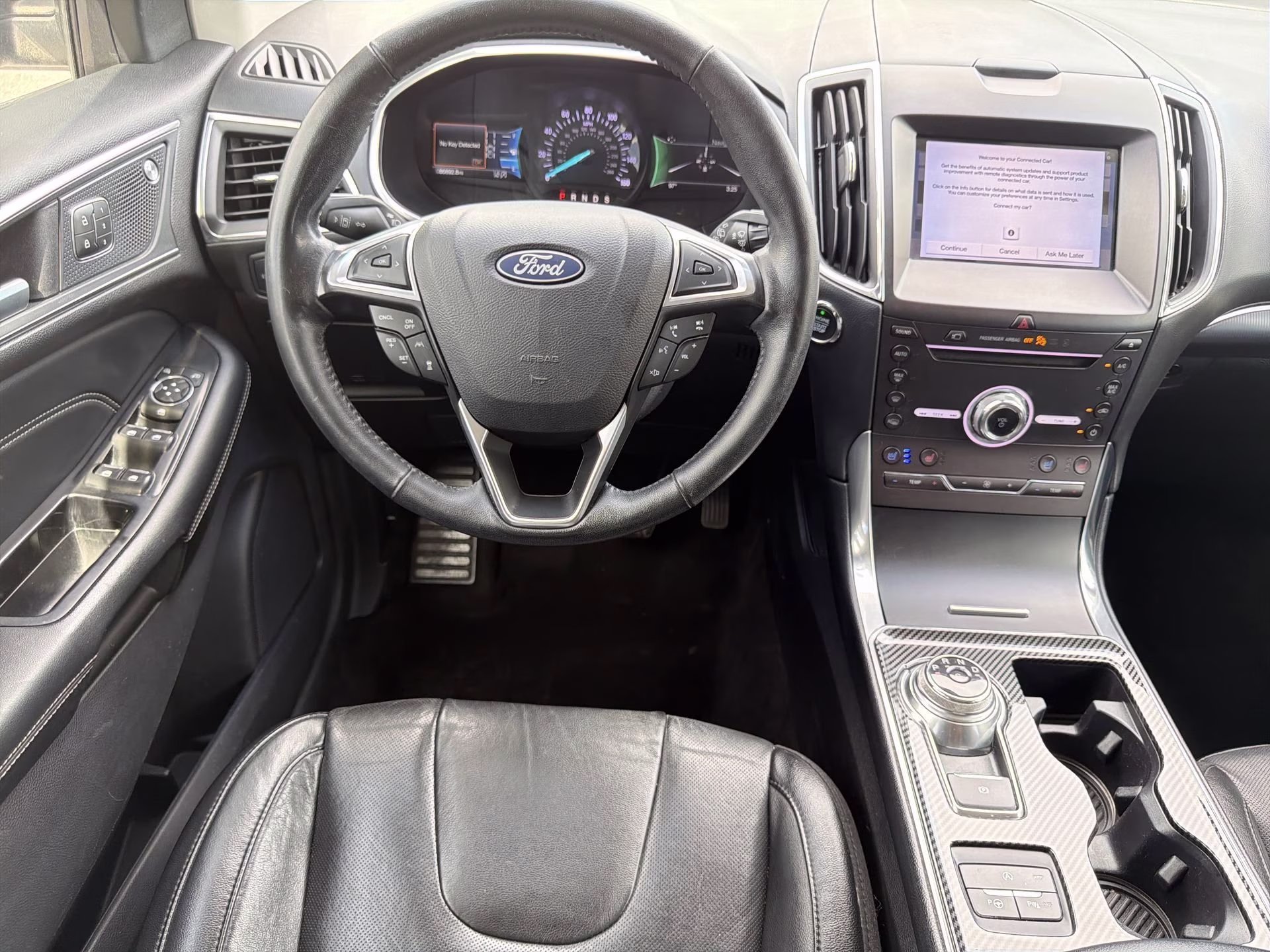 2019 Magnetic Metallic Ford Edge Titanium FWD SUV