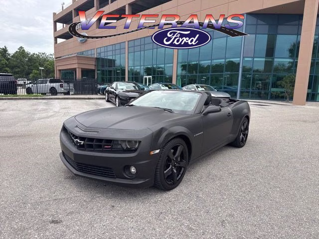 2012 Silver Ice Metallic Chevrolet Camaro 2SS RWD Convertible