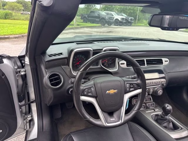 2012 Silver Ice Metallic Chevrolet Camaro 2SS RWD Convertible